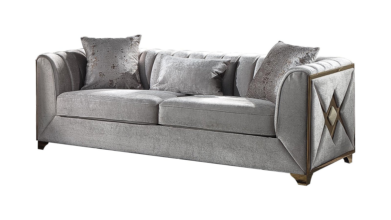 Second image of VELENCIA 2 PC Living Room Sets IN CREAM