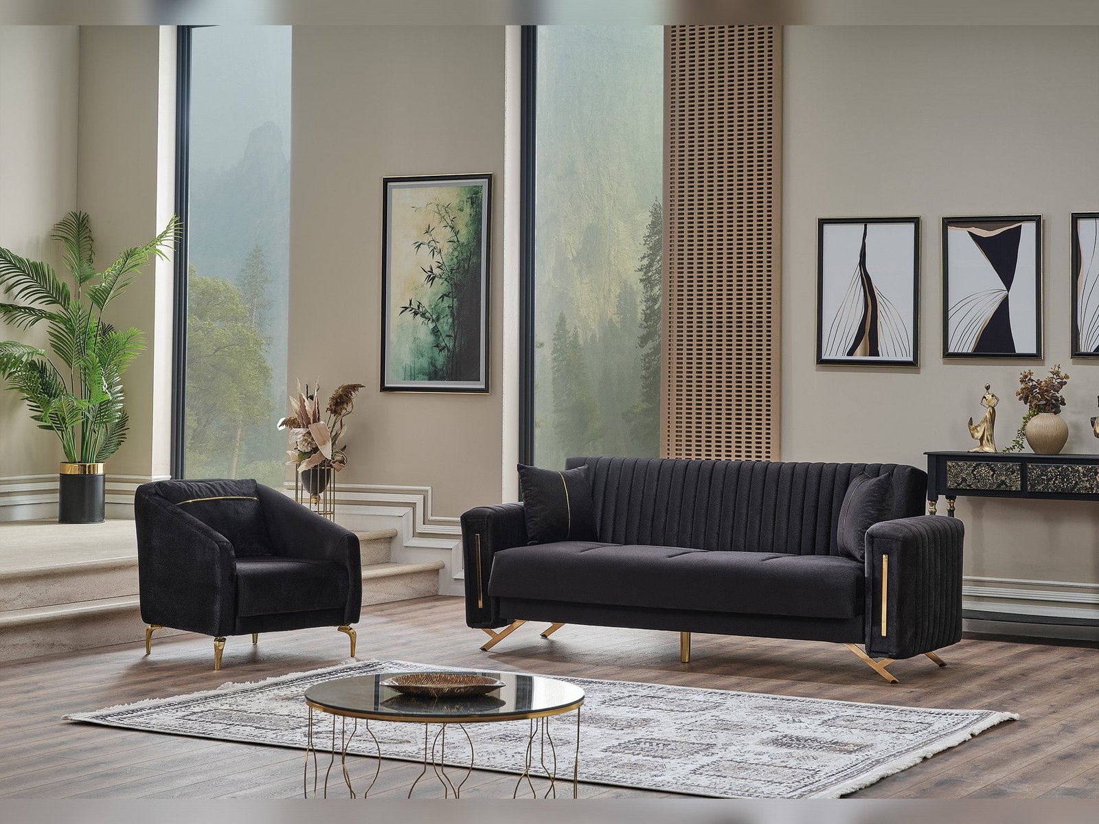 Second image of Senfoni Chair Black