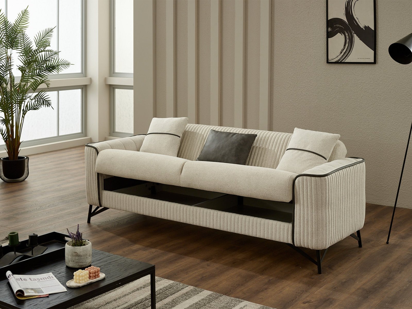 Second image of Sente Convertible Sofa