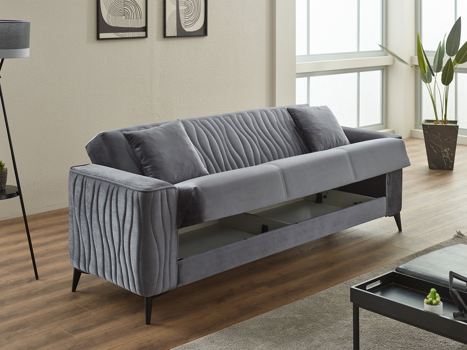 Second image of Suny Convertible Loveseat
