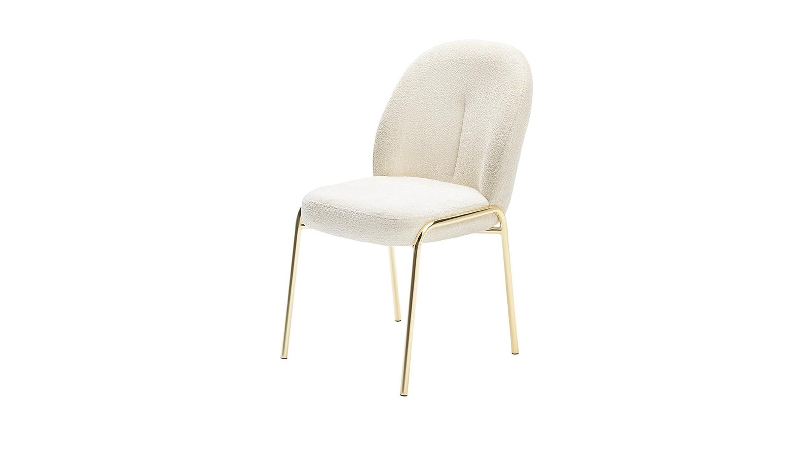 TOPAZ GOLD LEGS BEIGE - 2 CHAIRS PER BOX