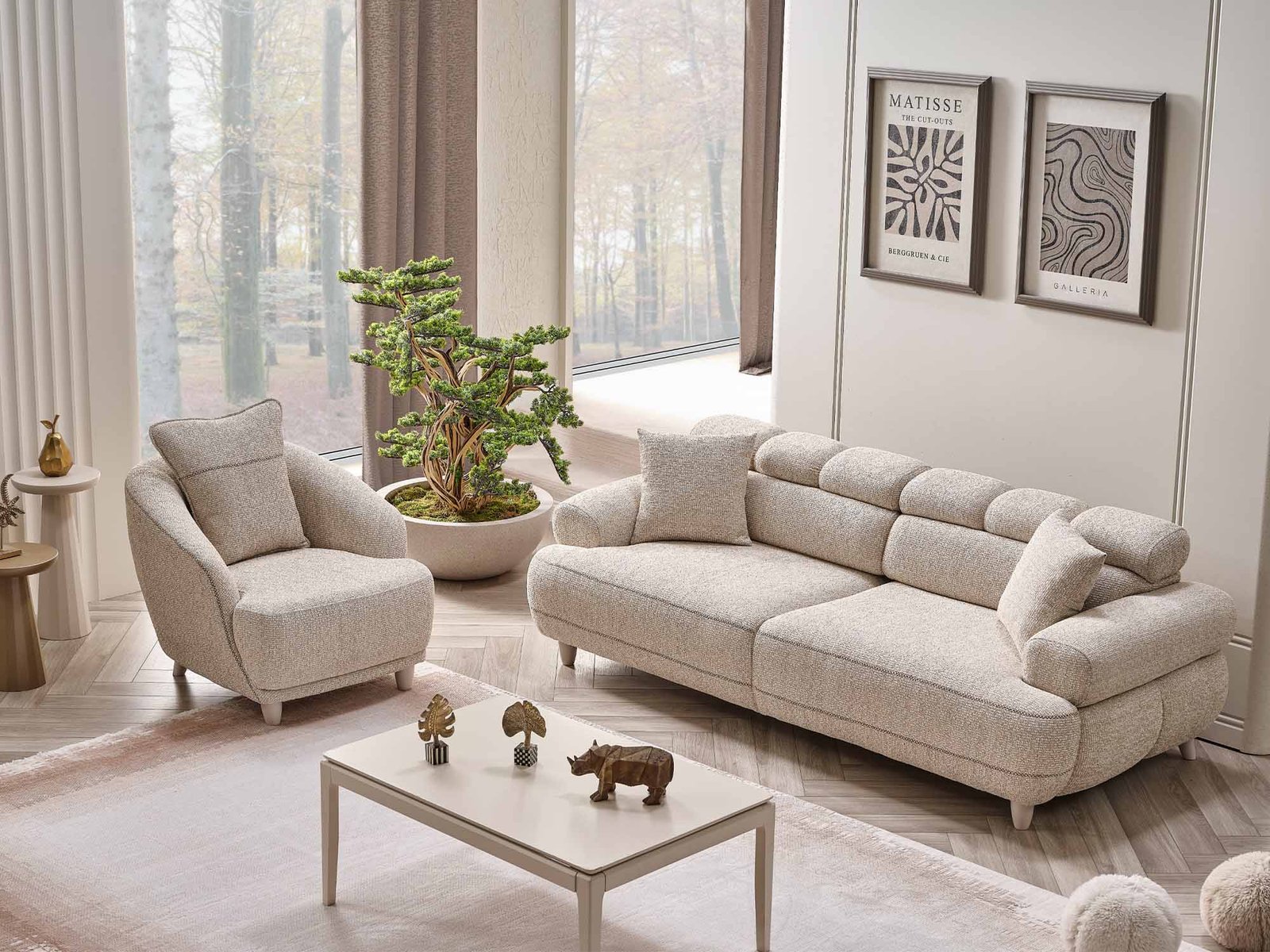 Tetra San Stationary Sofa