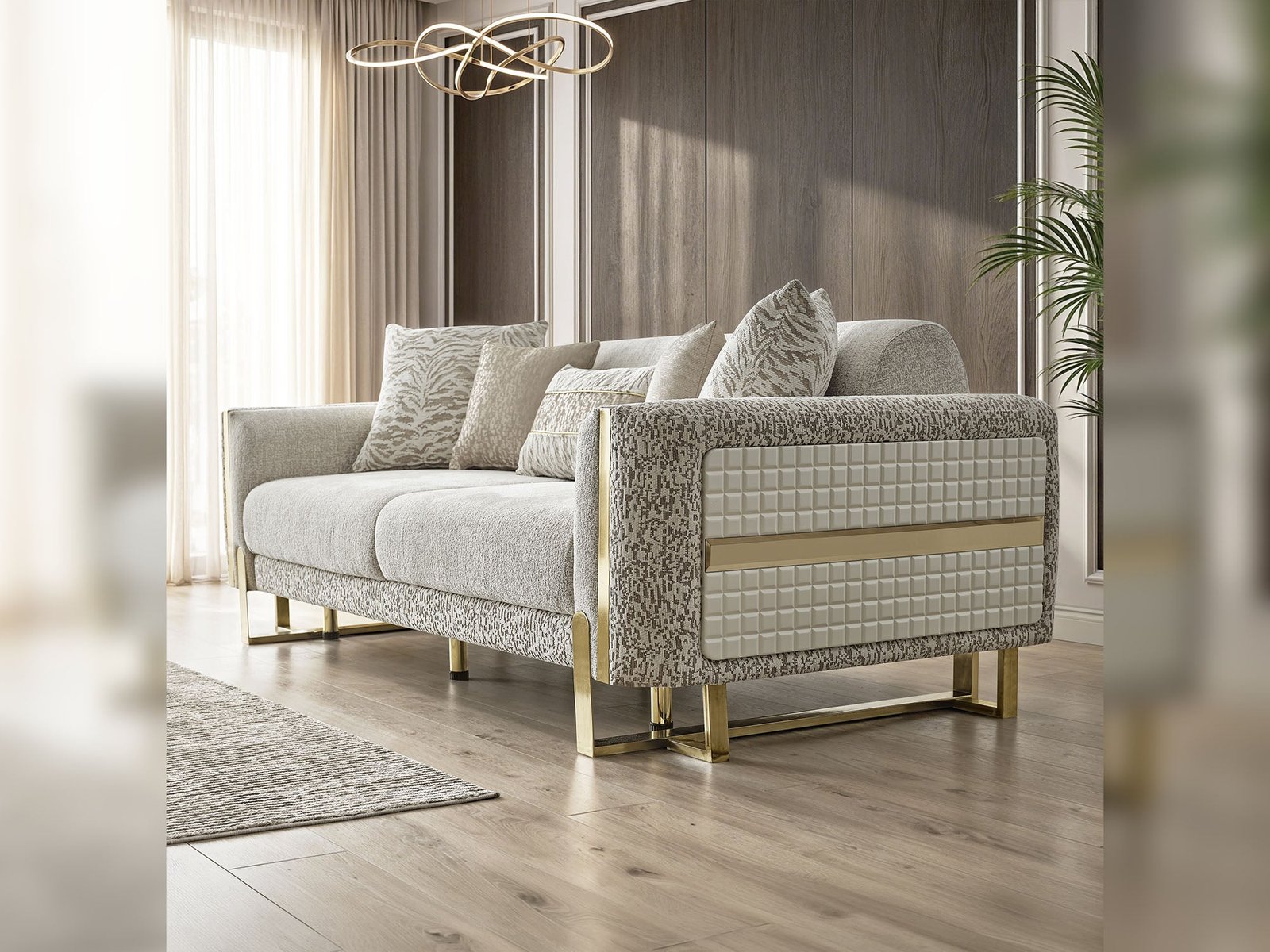 Second image of Tina Al Convertible Sofa