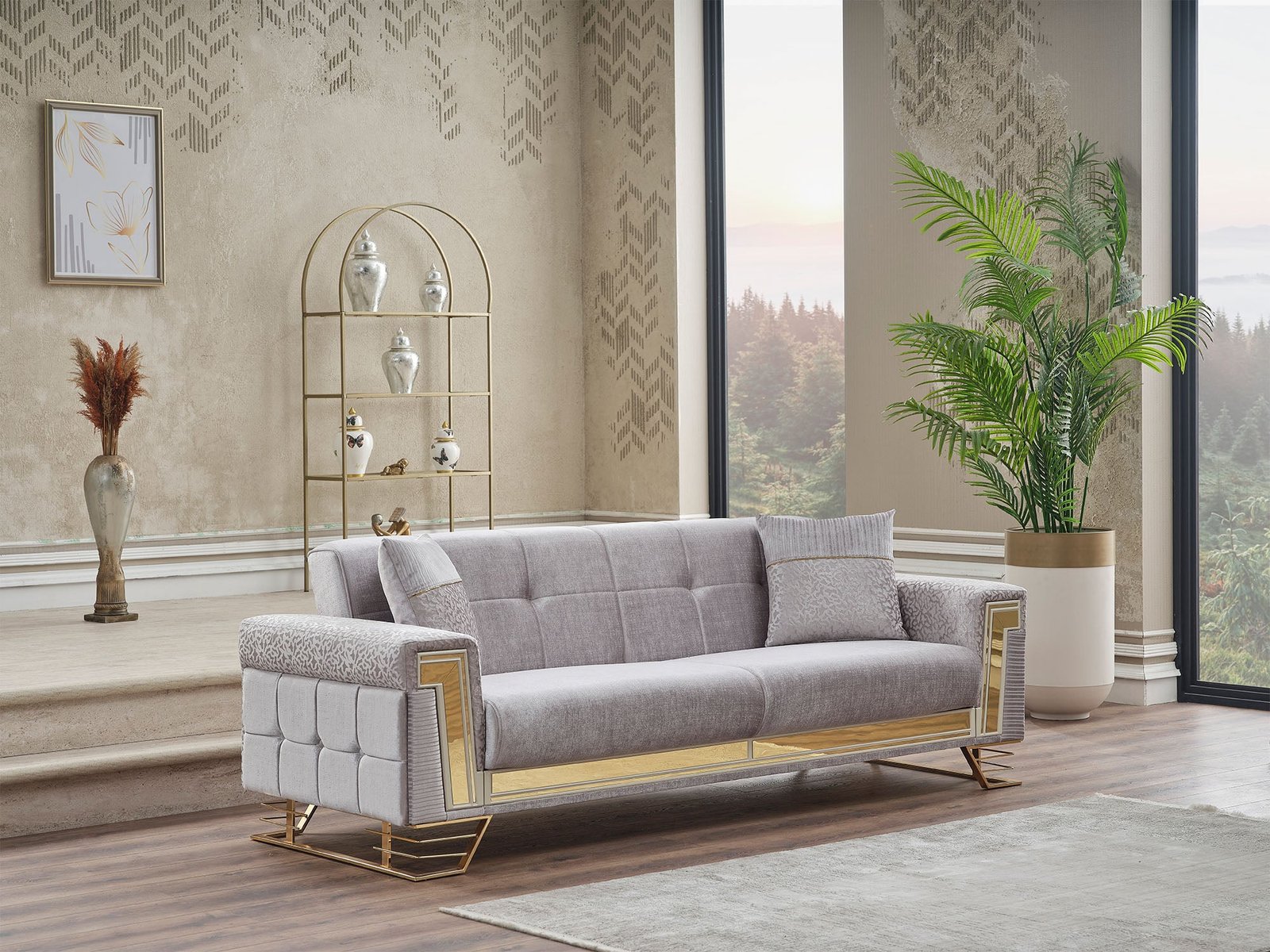 Titan Convertible Loveseat