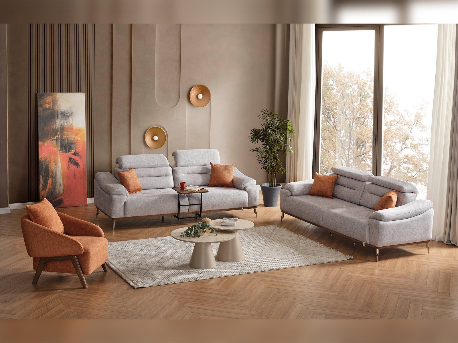 Torino 3-pieces (Relax Sofa & Relax Loveseat & Chair) Livingroom