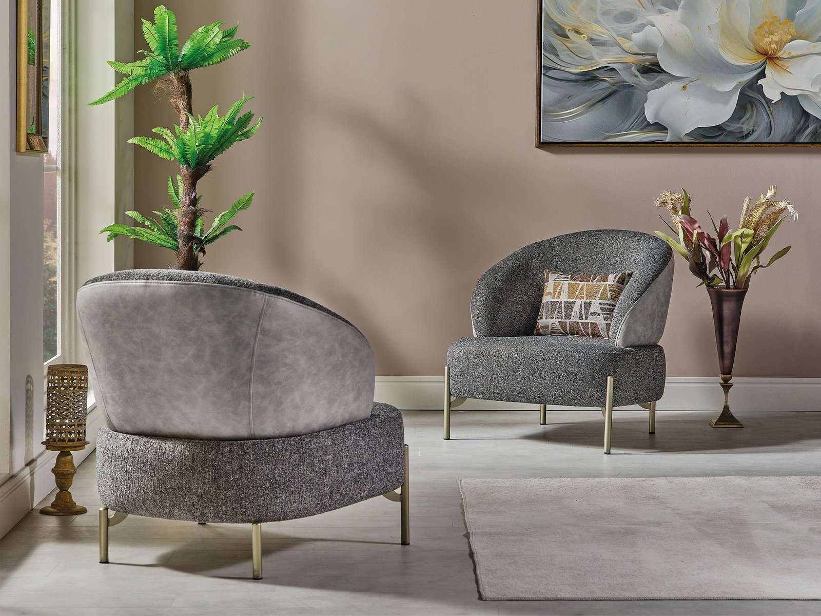 Second image of Urla Chair Grey