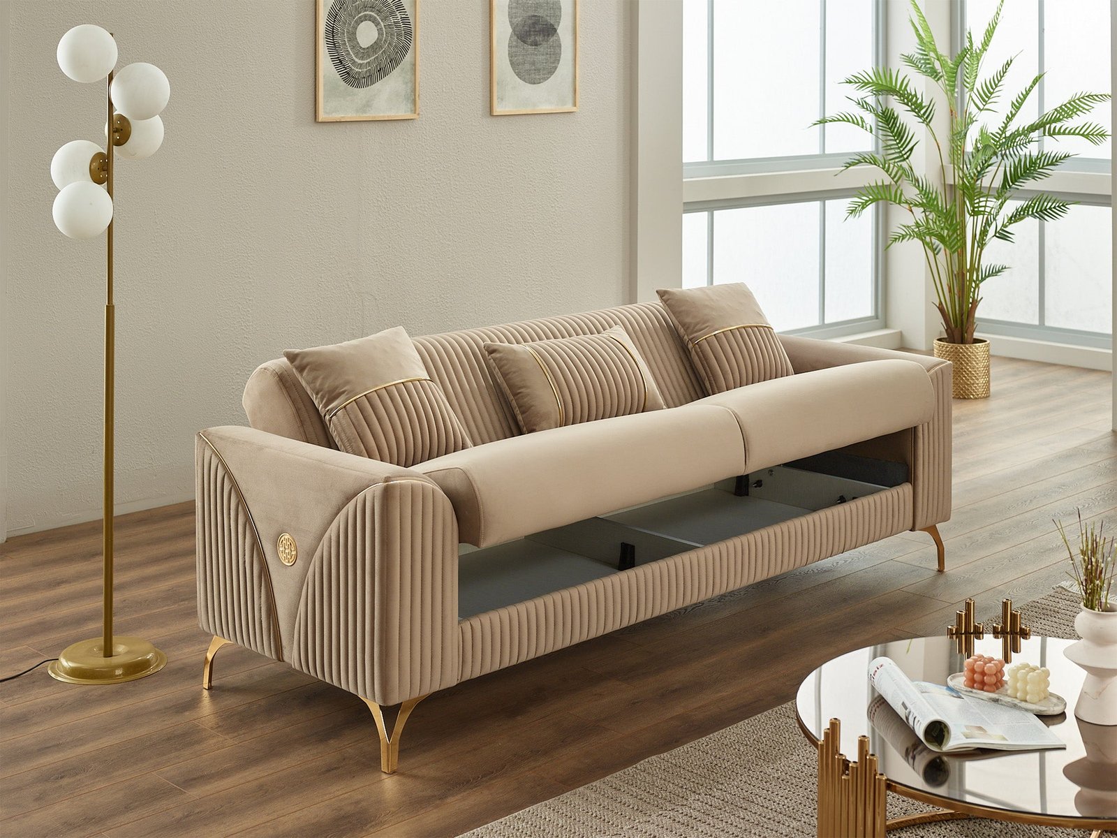 Second image of Urla Convertible Sofa