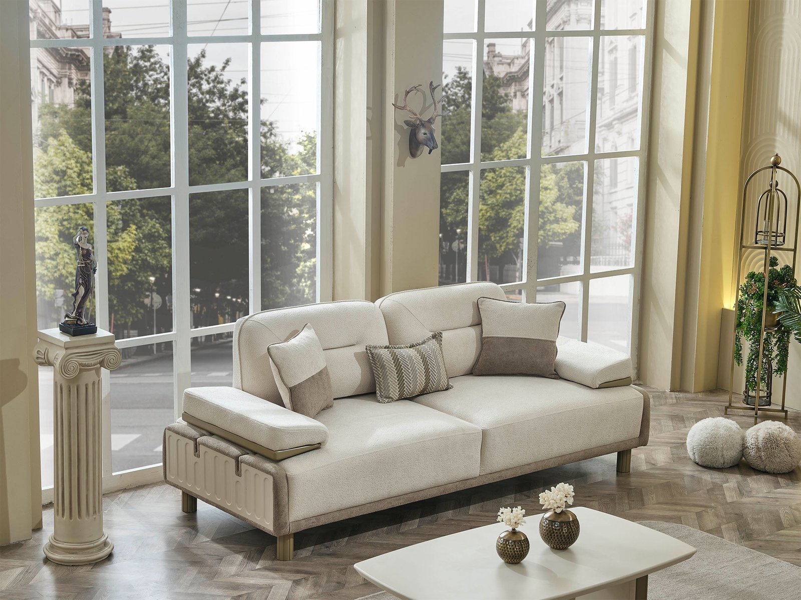 Verona Convertible Loveseat