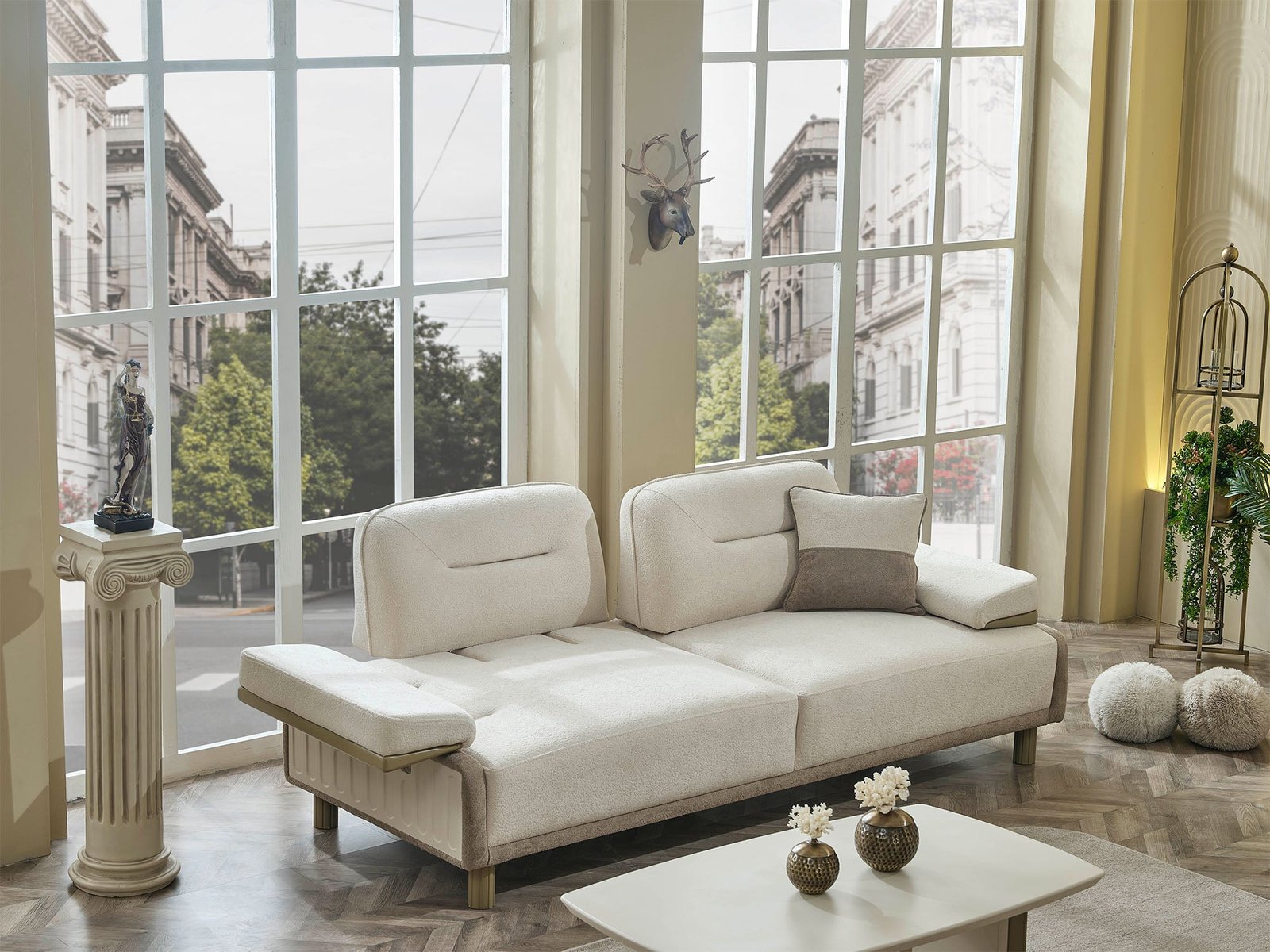 Second image of Verona Convertible Loveseat