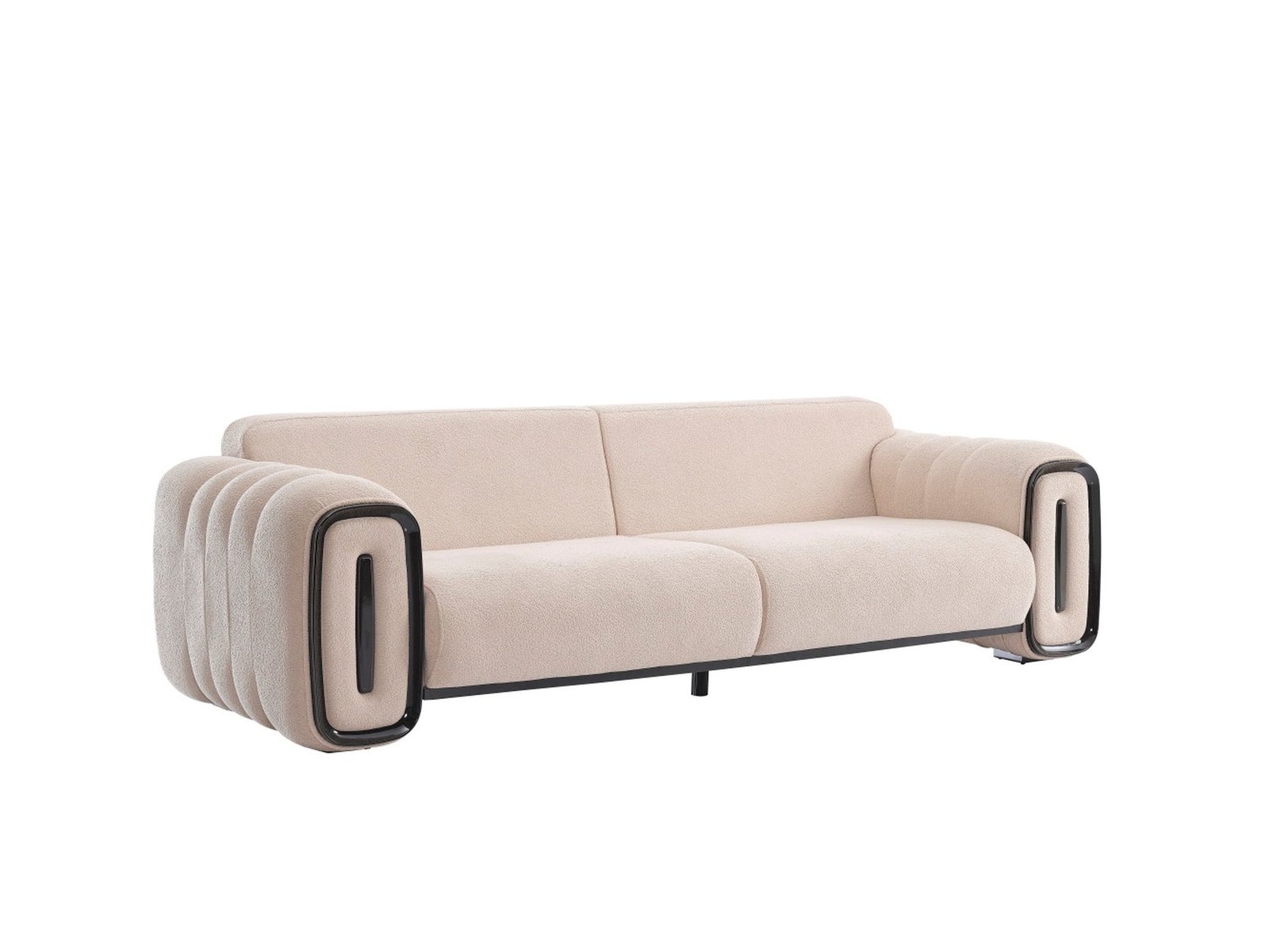 Second image of Voyance Stationary 4 Seat Sofa Beige