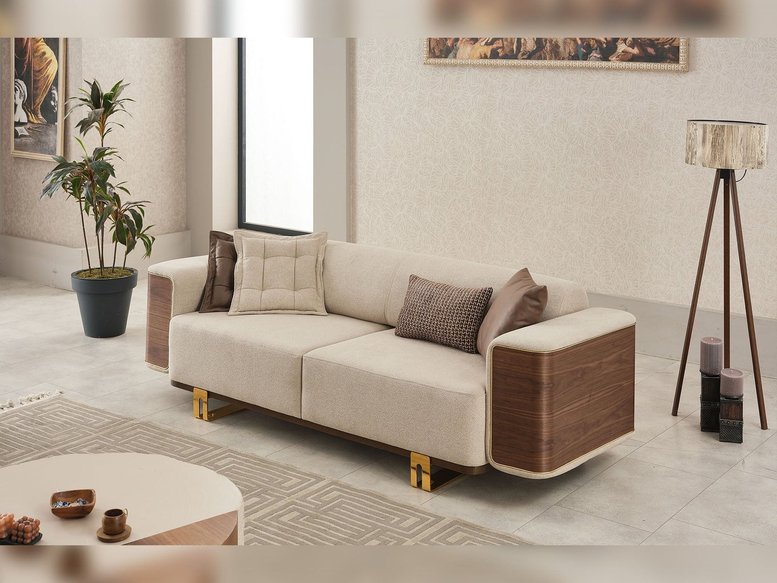 Wolker Convertible Loveseat