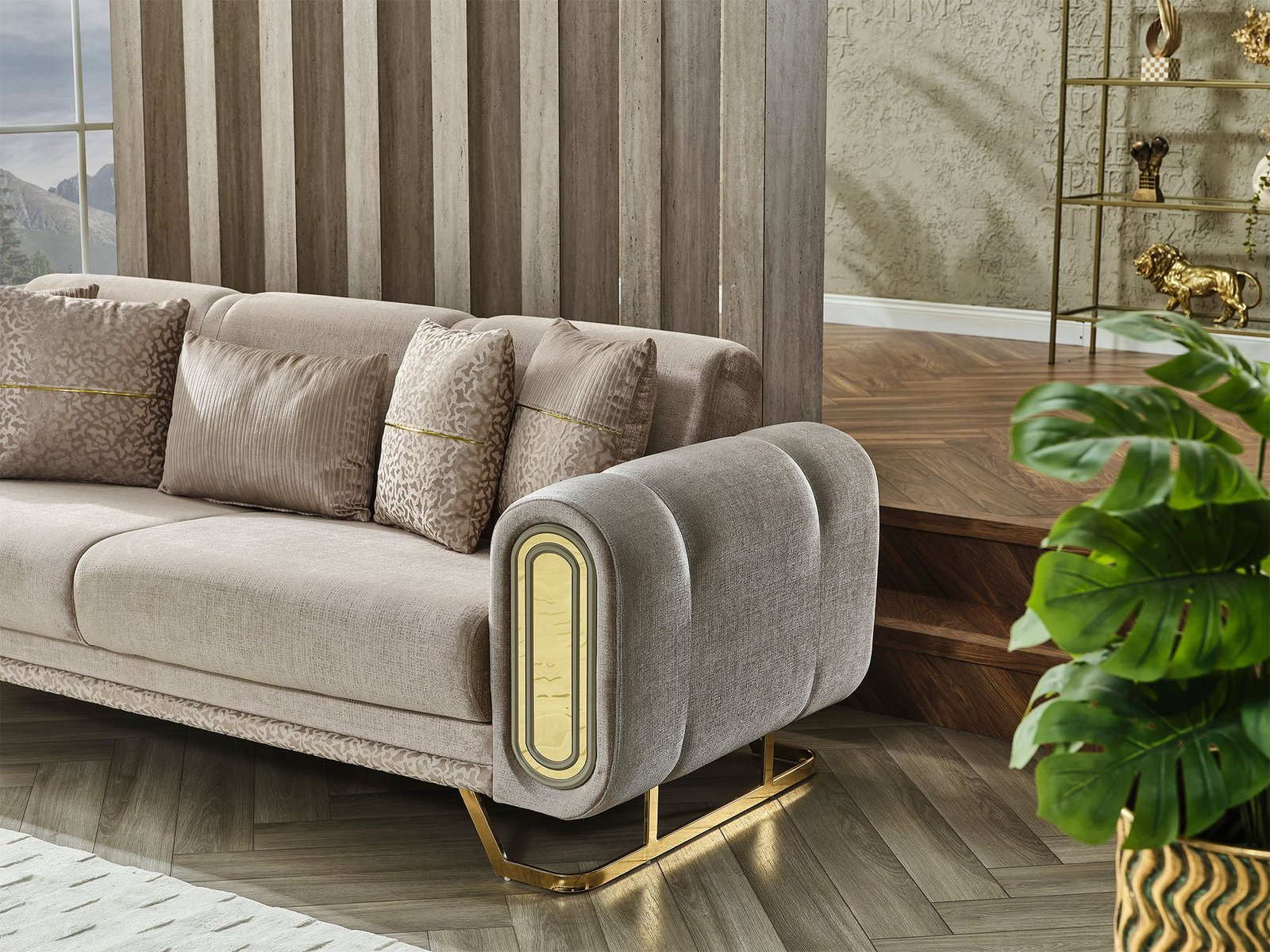 Second image of Zen Serr Convertible Sofa