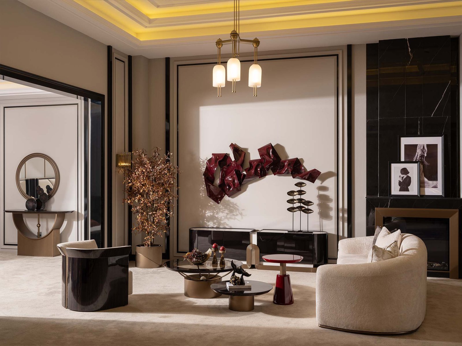 Second image of Zenith 4-pieces (2 Four Seater Sofa &  2 Lux Chair) Livingroom