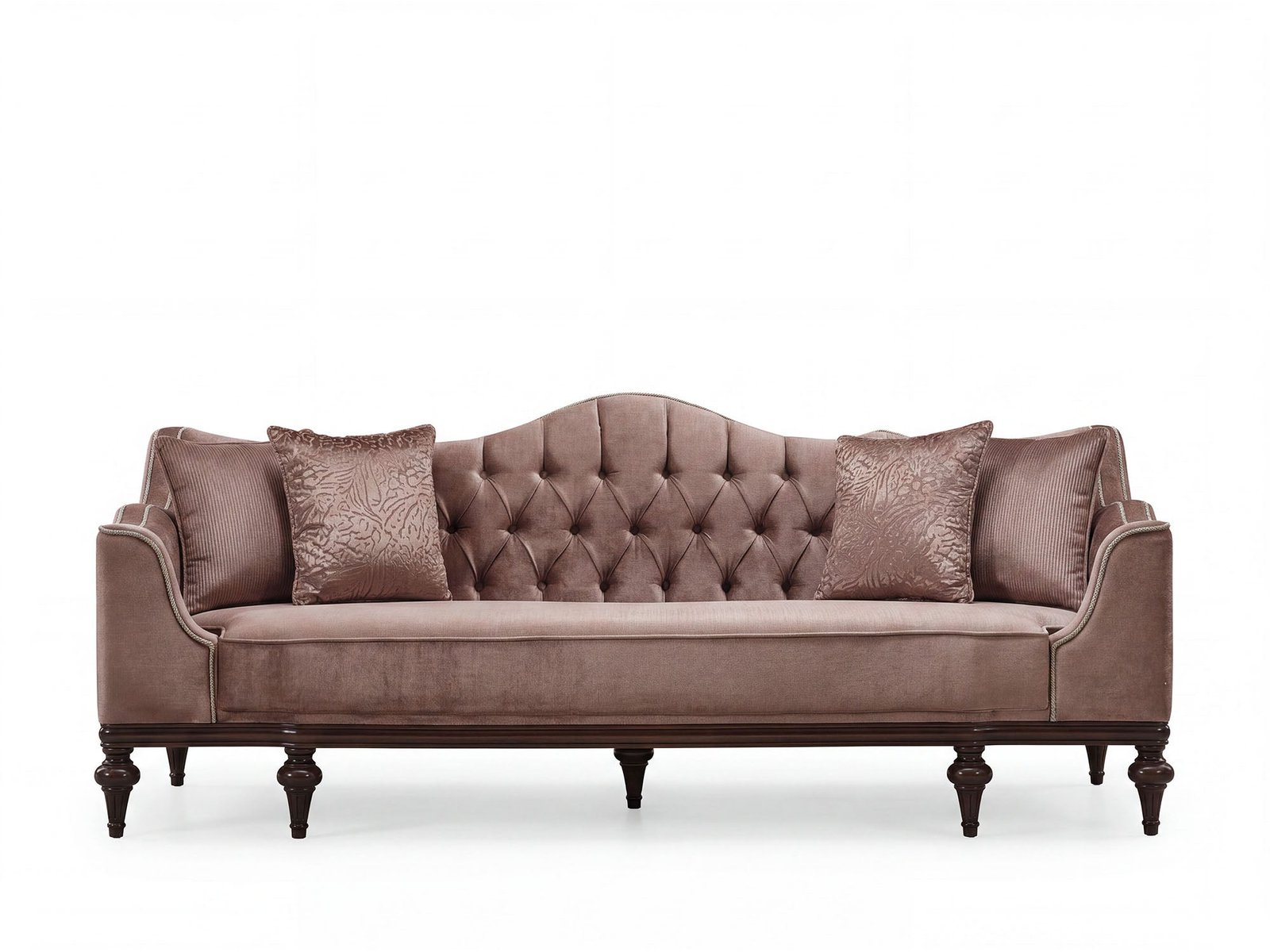 Zumrut Stationary Sofa Light Brown