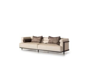 Istanbul Stationary Highseat Four Seater Sofa