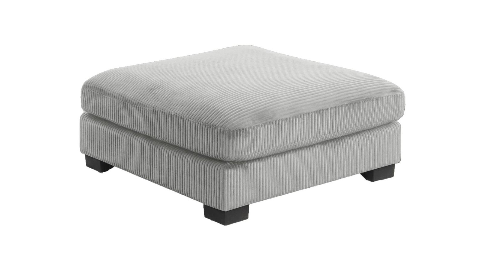 BENTLEY OTTOMAN - GRAY